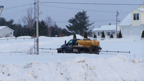 residential and commercial snow plowing and removal