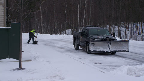 residential and commercial snow plowing and removal